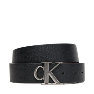 Pasek Męski Calvin Klein Monogram Buckle 35Mm Adj/Rev LV04D7017G Czarny