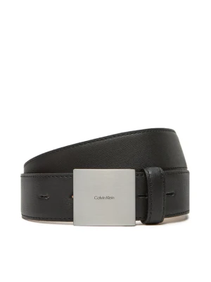 Pasek Męski Calvin Klein Plaque Buckle 35Mm LV04D7013G Czarny