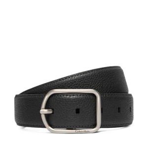 Pasek Męski Calvin Klein Round Buckle 35Mm LV04D7024G Czarny