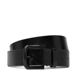 Pasek Męski Calvin Klein Round Buckle Tumbled 35 Mm LV04D7041G Czarny