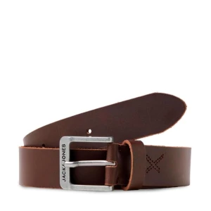 Pasek Męski Jack&Jones 12228996 Brązowy