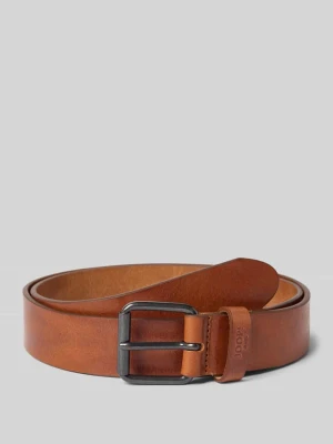 Pasek męski JOOP! Collection;Skóra naturalna;Sprzączka z metalu;Logo;Made in Austria;Szerokość paska: 4 cm