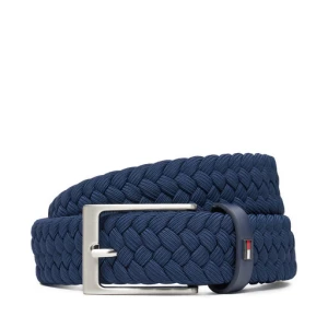 Pasek Męski Tommy Hilfiger Layton Elastic AM0AM13570 Niebieski
