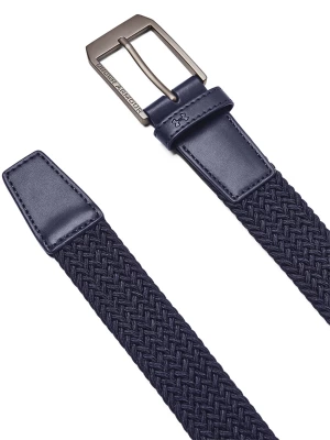 Pasek męski Under Armour M Braided Golf Belt - granatowy