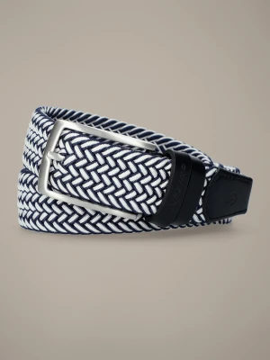 Pasek Pleciony Biało-Granatowy Twain 17 Lancerto