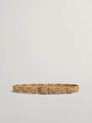 Pasek Pleciony W Kontrastowym Kolorze GANT