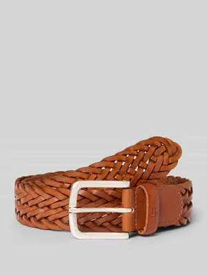 Pasek pleciony ze skóry model ‘Clemens’ Marc O'Polo