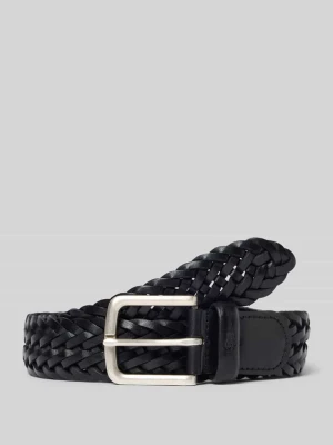Pasek pleciony ze skóry model ‘Clemens’ Marc O'Polo
