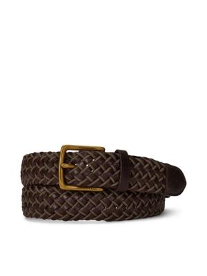 Pasek Polo Ralph Lauren 405974642005 Brązowy ciemny