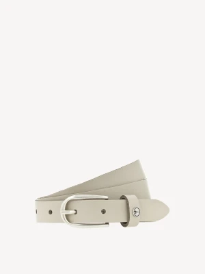 Pasek skórzany beżowy Tamaris