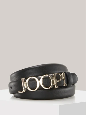 Pasek skórzany w czarnym kolorze Joop