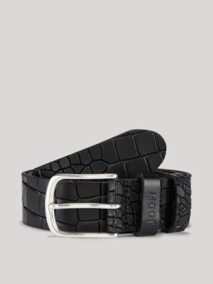 Pasek skórzany w czarnym kolorze Joop