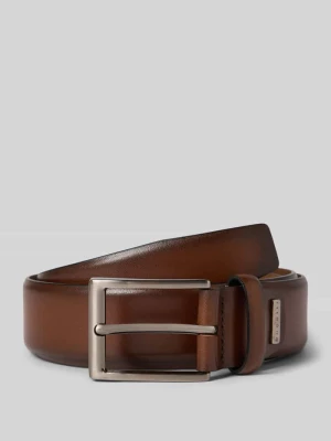 Pasek skórzany ze sprzączką Bugatti