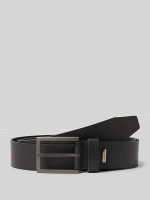 Pasek skórzany ze sprzączką Bugatti