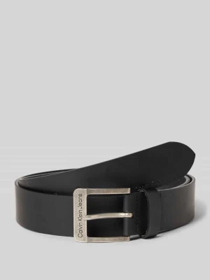 Pasek skórzany ze sprzączką CK Calvin Klein