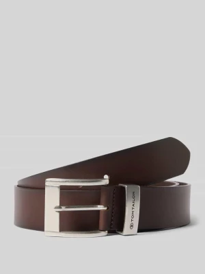Pasek skórzany ze sprzączką model ‘Tom’ Tom Tailor