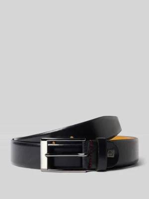 Pasek skórzany ze sprzączką Pierre Cardin