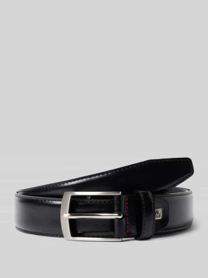 Pasek skórzany ze sprzączką Pierre Cardin