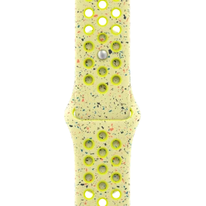 Pasek sportowy Nike w kolorze Volt Splash do koperty 46 mm - Żółty