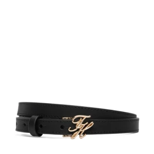 Pasek Tommy Hilfiger Th Script 1.5 AW0AW18609 Czarny