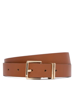 Pasek Tommy Hilfiger Th Square 2.5 AW0AW18692 Brązowy