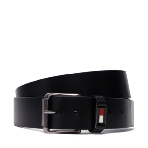 Pasek Tommy Jeans Tjm Tommy Roller Buckle 4.0 AM0AM14460 Czarny
