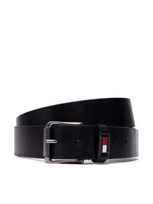 Pasek Tommy Jeans Tjm Tommy Roller Buckle 4.0 AM0AM14460 Czarny