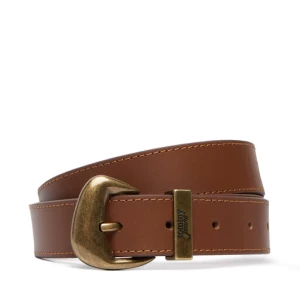 Pasek Tommy Jeans Tjw Cool Brass 30 AW0AW18845 Brązowy