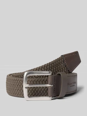Pasek w efekcie plecionki ze sprzączką model 'MAX' Marc O'Polo