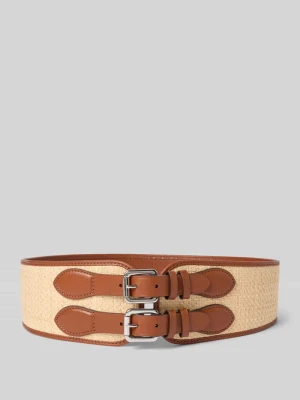 Pasek w talii z efektem plecionki Lauren Ralph Lauren