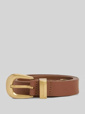 Pasek z czystej skóra model 'NEW WEST 2.5' Tommy Hilfiger Koniakowy