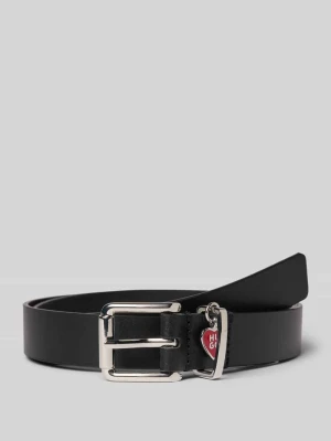 Pasek z czystej skóry bydlęcej model ‘PALM-VCHARM’ HUGO