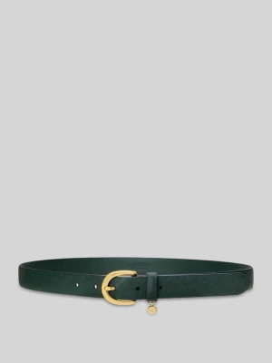Pasek z detal z logo Lauren Ralph Lauren Trzcinowy