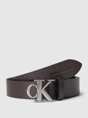 Pasek z detalami z logo Calvin Klein Jeans