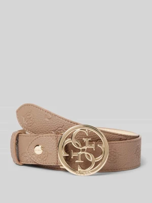 Pasek z detalem z logo model ‘CRESIDIA’ Guess