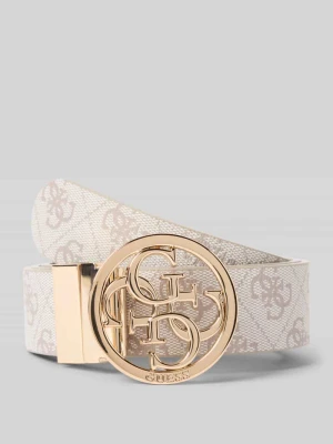 Pasek z detalem z logo model ‘NOELLE’ Guess
