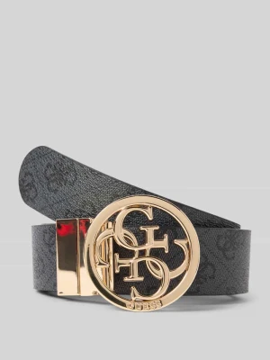 Pasek z detalem z logo model ‘NOELLE’ Guess