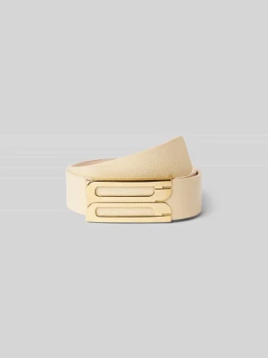 Pasek z detalem z logo Victoria Beckham Écru