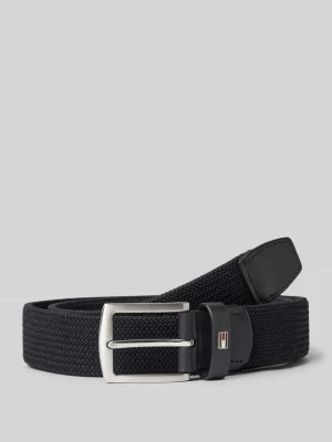 Pasek z fakturowanym wzorem model ‘DENTON ELASTIC’ Tommy Hilfiger