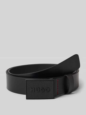 Pasek z naturalnej skóry bawolej model ‘GETHON’ Boss