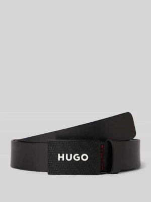 Pasek z naturalnej skóry bydlęcej HUGO