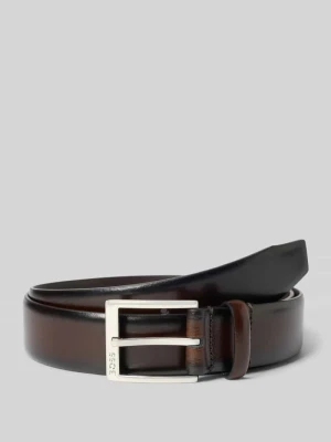 Pasek z naturalnej skóry bydlęcej model 'ELLOY' Boss
