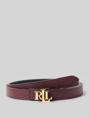 Pasek z naturalnej skóry bydlęcej model 'REV' Lauren Ralph Lauren