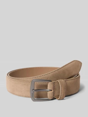 Pasek z naturalnej skóry bydlęcej model 'SYHR-SD' Boss