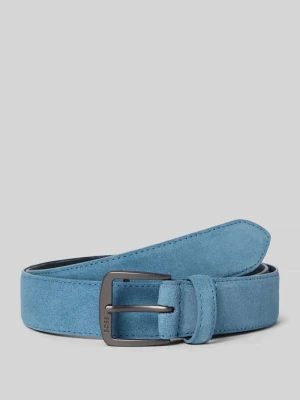 Pasek z naturalnej skóry bydlęcej model 'SYHR-SD' Boss