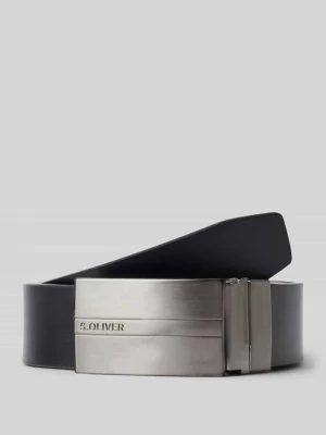 Pasek z naturalnej skóry bydlęcej s.Oliver BLACK LABEL