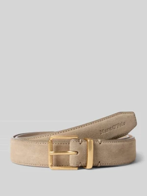 Pasek z naturalnej skóry bydlęcej ze sprzączką model 'CARINA' Marc O'Polo