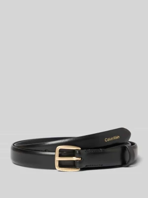 Pasek z naturalnej skóry model 'ESSENTIAL BUCKLE 20MM' CK Calvin Klein