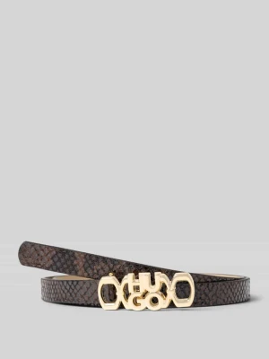 Pasek z naturalnej skóry model 'NADINA-HU-GO-PG_SZ15' HUGO