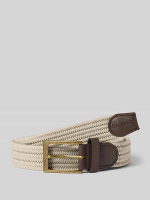 Pasek z plecionym wzorem model 'NEVIS' Barbour